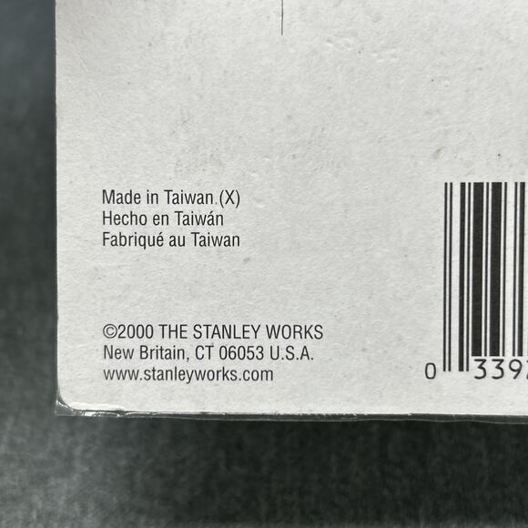 Vintage 2000 Stanley House Number 6 Brass Finish 4" Metal NOS Packaged 57-9946 - Picture 4 of 9